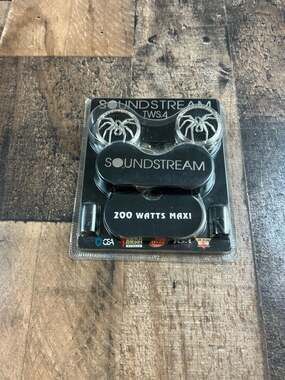 Soundstream TWS.4 Niobium Micro Dome Tweeter 1-Inch 200 Watts Max